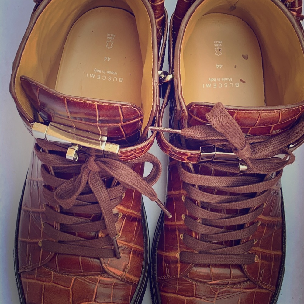 AUTHENTIC Buscemi Men shoes size 44(11 US)